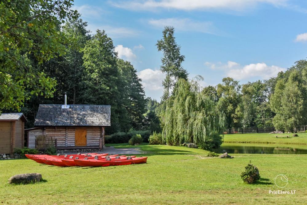 Sodyba „VILKIŠKĖS“ ant upės kranto - BAIDARĖS, nameliai poilsiui. 30 km nuo Vilniaus - 22