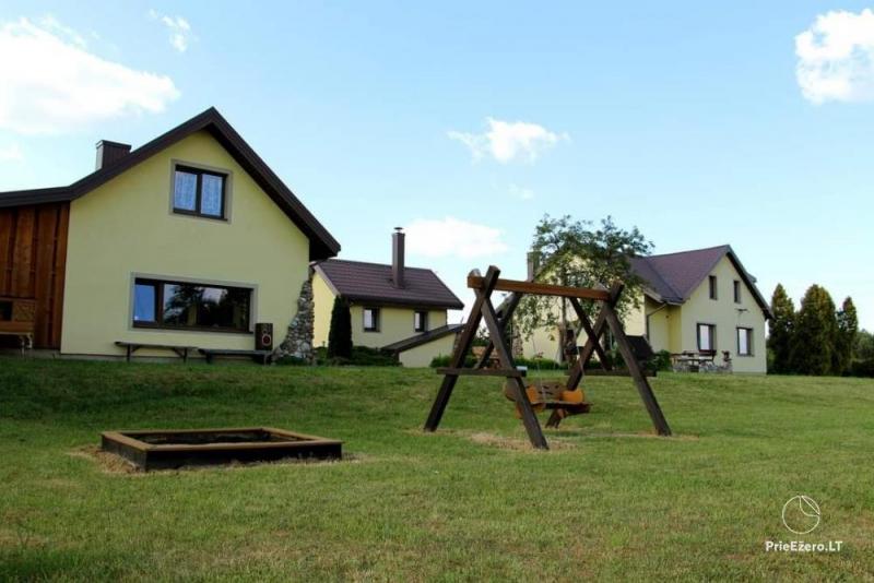 Naujai įrengta pirtis - iki 25 žmoniu su miegamomis vietomis Ramunės sodyboje