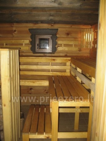 Pirtis ir kubilas sodyboje Degesinė Utenos rajone prie Šventosios upės - 1
