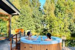 Pirtys, baseinas, Jacuzzi poilsio ir švenčių oazėje Želvė Village &amp; SPA - 5
