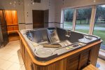 Pirčių kompleksas, Jacuzzi, baseinas poilsio centre - viešbutyje Nojaus Laivas - 5