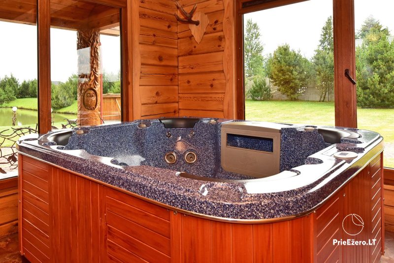 Pirtis, kubilas, sūkurinė vonia (Jacuzzi) sodyboje Kėdainių rajone „PRIE MIESTO“