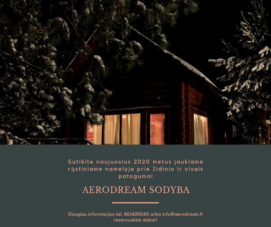 „Aerodream“ sodyba Naujųjų metų sutikimui - 1