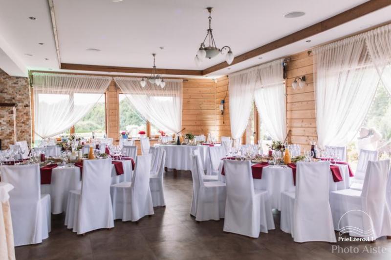 Sodyba vestuvėms Vila Viesai - pirtys, banketų salė prie Viesų ežero