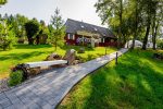 Namas su vaizdu į ežerą „Giliaus Nendrė“ - 1