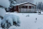 Šeimos namelis. Šešiavietis namelis su garine pirtele ir kubilu terasoje - 2