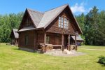 Rąstiniai nameliai (dviejų aukštų, 40 m², 6–8 vietų) - 1