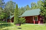 Namelis 5 vietų 2 miegamųjų kambarių. Namelio paros kaina 70–90 €. - 1