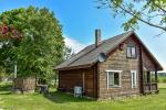 8 vietų (2 miegamų kambarių) rąstinis namas su kubilu - 2