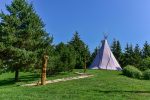 Indėniška palapinė - tipis. Talpina iki 30 asmenų - 1